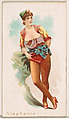 Stephanie, from the Ballet Queens series (N182) issued by Wm. S. Kimball & Co., William S. Kimball & Company, Commercial color lithograph
