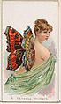Card 4, Vanessa Milberti, from the Butterflies series (N183) issued by Wm. S. Kimball & Co., William S. Kimball & Company, Commercial color lithograph