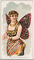 Card 11, Melitaea Phaeton, from the Butterflies series (N183) issued by Wm. S. Kimball & Co., William S. Kimball & Company, Commercial color lithograph