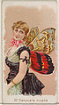 Card 37, Catocala Nupta, from the Butterflies series (N183) issued by Wm. S. Kimball & Co., William S. Kimball & Company, Commercial color lithograph