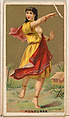 Honduras, from the Dancing Girls of the World series (N185) issued by Wm. S. Kimball & Co., William S. Kimball & Company, Commercial color lithograph
