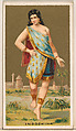 Indochina, from the Dancing Girls of the World series (N185) issued by Wm. S. Kimball & Co., William S. Kimball & Company, Commercial color lithograph