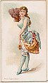 Hollander Dancer, from the Dancing Women series (N186) issued by Wm. S. Kimball & Co., William S. Kimball & Company, Commercial color lithograph