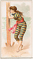 Newport, from the Fancy Bathers series (N187) issued by Wm. S. Kimball & Co., William S. Kimball & Company, Commercial color lithograph