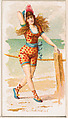 Rotheneuf, from the Fancy Bathers series (N187) issued by Wm. S. Kimball & Co., William S. Kimball & Company, Commercial color lithograph