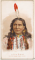 Little Brave, North American Chief, from the Savage and Semi-Barbarous Chiefs and Rulers series (N189) issued by Wm. S. Kimball & Co., William S. Kimball & Company, Commercial color lithograph