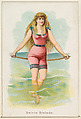 Sainte Brelade, from the Beautiful Bathers series (N192) issued by Wm. S. Kimball & Co., William S. Kimball & Company, Commercial color lithograph