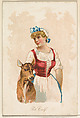 Pet Calf, from the Household Pets series (N194) issued by Wm. S. Kimball & Co., William S. Kimball & Company, Commercial color lithograph