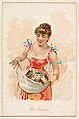 Pet Kittens, from the Household Pets series (N194) issued by Wm. S. Kimball & Co., William S. Kimball & Company, Commercial color lithograph