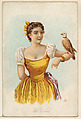 Pet Dove, from the Household Pets series (N194) issued by Wm. S. Kimball & Co., William S. Kimball & Company, Commercial color lithograph