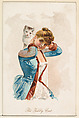 Pet Tabby Cat, from the Household Pets series (N194) issued by Wm. S. Kimball & Co., William S. Kimball & Company, Commercial color lithograph