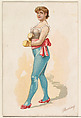 Boxing, from the Pretty Athletes series (N196) issued by Wm. S. Kimball & Co., William S. Kimball & Company, Commercial color lithograph