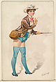 Fishing, from the Pretty Athletes series (N196) issued by Wm. S. Kimball & Co., William S. Kimball & Company, Commercial color lithograph