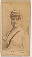 Diana, from the Actresses series (N203) issued by Wm. S. Kimball & Co., William S. Kimball & Company, Commercial color lithograph
