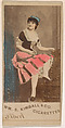 Miss Albert, from the Actresses series (N203) issued by Wm. S. Kimball & Co., William S. Kimball & Company, Commercial color lithograph