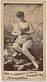 Miss Broughton, from the Actresses series (N203) issued by Wm. S. Kimball & Co., William S. Kimball & Company, Commercial color lithograph