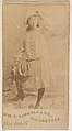 Mme Colette, from the Actresses series (N203) issued by Wm. S. Kimball & Co., William S. Kimball & Company, Commercial color lithograph