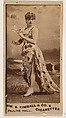 Pauline Hall, from the Actresses series (N203) issued by Wm. S. Kimball & Co., William S. Kimball & Company, Commercial color lithograph