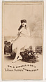 Lillian Harvey, from the Actresses series (N203) issued by Wm. S. Kimball & Co., William S. Kimball & Company, Commercial color lithograph