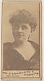 Leila Farrel, from the Actresses series (N203) issued by Wm. S. Kimball & Co., William S. Kimball & Company, Commercial color lithograph