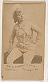 Miss Mortimer, from the Actresses series (N203) issued by Wm. S. Kimball & Co., William S. Kimball & Company, Commercial color lithograph