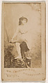 Miss Meyer, from the Actresses series (N203) issued by Wm. S. Kimball & Co., William S. Kimball & Company, Commercial color lithograph