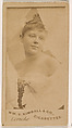Miss Leriche, from the Actresses series (N203) issued by Wm. S. Kimball & Co., William S. Kimball & Company, Commercial color lithograph