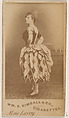 Mme. Leroy, from the Actresses series (N203) issued by Wm. S. Kimball & Co., William S. Kimball & Company, Commercial color lithograph