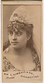 Miss Rosa, from the Actresses series (N203) issued by Wm. S. Kimball & Co., William S. Kimball & Company, Commercial color lithograph