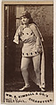 Mlle Roiz, from the Actresses series (N203) issued by Wm. S. Kimball & Co., William S. Kimball & Company, Commercial color lithograph
