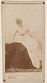 Miss Rubens, from the Actresses series (N203) issued by Wm. S. Kimball & Co., William S. Kimball & Company, Commercial color lithograph
