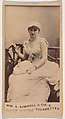 Blanche Roosevelt, from the Actresses series (N203) issued by Wm. S. Kimball & Co., William S. Kimball & Company, Commercial color lithograph