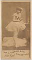 Mlle Vigot, from the Actresses series (N203) issued by Wm. S. Kimball & Co., William S. Kimball & Company, Commercial color lithograph