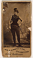 Maud Waldemere, from the Actresses series (N203) issued by Wm. S. Kimball & Co., William S. Kimball & Company, Commercial color lithograph