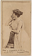 Miss Anderson, from the Actresses series (N203) issued by Wm. S. Kimball & Co., William S. Kimball & Company, Commercial color lithograph