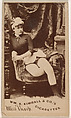 Miss Thorp, from the Actresses series (N203) issued by Wm. S. Kimball & Co., William S. Kimball & Company, Commercial color lithograph