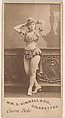 Carrie Behr, from the Actresses series (N203) issued by Wm. S. Kimball & Co., William S. Kimball & Company, Commercial color lithograph