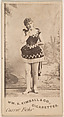 Carrie Behr, from the Actresses series (N203) issued by Wm. S. Kimball & Co., William S. Kimball & Company, Commercial color lithograph