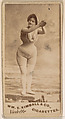 Miss Violette, from the Actresses series (N203) issued by Wm. S. Kimball & Co., William S. Kimball & Company, Commercial color lithograph