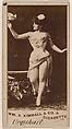 Miss Urquhart, from the Actresses series (N203) issued by Wm. S. Kimball & Co., William S. Kimball & Company, Commercial color lithograph