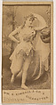 Lady Alphonsene, from the Actresses series (N203) issued by Wm. S. Kimball & Co., William S. Kimball & Company, Commercial color lithograph