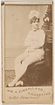 Nellie Beaumont, from the Actresses series (N203) issued by Wm. S. Kimball & Co., William S. Kimball & Company, Commercial color lithograph