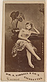 Miss Ammie, from the Actresses series (N203) issued by Wm. S. Kimball & Co., William S. Kimball & Company, Commercial color lithograph
