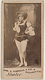 Miss Shaler, from the Actresses series (N203) issued by Wm. S. Kimball & Co., William S. Kimball & Company, Commercial color lithograph
