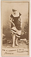 Miss Binnon, from the Actresses series (N203) issued by Wm. S. Kimball & Co., William S. Kimball & Company, Commercial color lithograph