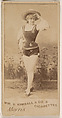 Miss Morris, from the Actresses series (N203) issued by Wm. S. Kimball & Co., William S. Kimball & Company, Commercial color lithograph