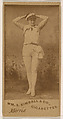 Miss Morris, from the Actresses series (N203) issued by Wm. S. Kimball & Co., William S. Kimball & Company, Commercial color lithograph