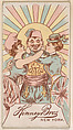 Set Introduction Cover Card, from Harlequin Cards, 2nd Series (N220) issued by Kinney Bros., Kinney Brothers Tobacco Company  American, Commercial color lithograph