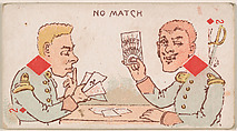 Two of Diamonds, No Match, from Harlequin Cards, 2nd Series (N220) issued by Kinney Bros., Kinney Brothers Tobacco Company American, Commercial color lithograph