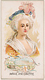 Marie Antoinette, from Leaders series (N222) issued by Kinney Bros., Kinney Brothers Tobacco Company American, Commercial color lithograph